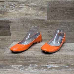 Nine West Orange Ballet Flats Women's Size 7.5
